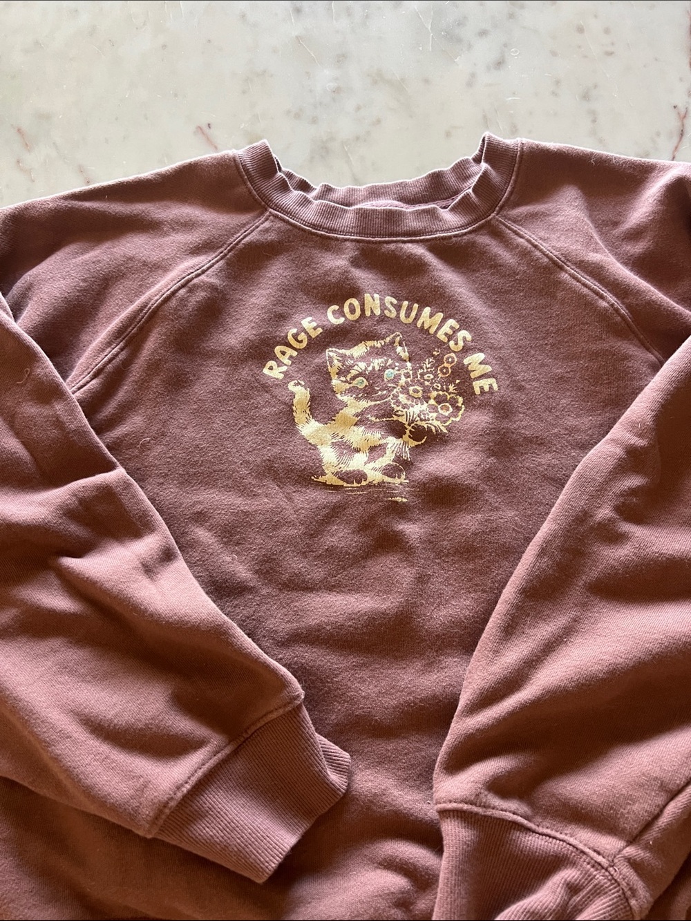 Old Navy Mauve Crewneck Sweatshirt